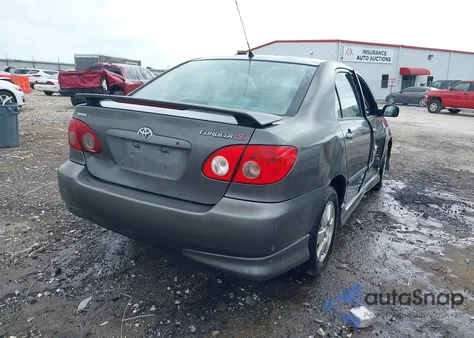2005 Toyota Corolla S из США, поврежденный, VIN 2T1BR32E45C364914